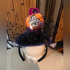 2 for 1 Price Light Up Halloween Witch Hats!